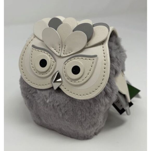 kate spade Handbags - Kate Spade Hoot Owl 3D Coin Purse Key Chain Limited Edition KE693 Novelty NWT